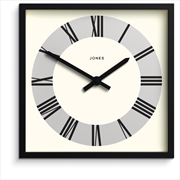 Buy Newgate Jones Box Wall Clock Matte Black