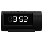 Buy Newgate Pil Led Alarm Clock Black