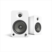 Buy Kanto YU6 200W Powered Bookshelf Speakers with Bluetooth® and Phono Preamp - Pair, Matte White