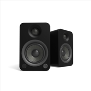 Buy Kanto YU4 140W Powered Bookshelf Speakers with Bluetooth® and Phono Preamp - Pair, Matte Black