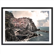 Buy Wall Art's Almalfi Coast Large 105cm x 81cm Framed A1 Art Print