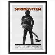 Buy Wall Art's Bruce Springsteen - The Roxy - 1975 Large 105cm x 81cm Framed A1 Art Print