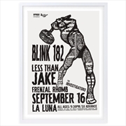Buy Wall Art's Blink-182 - Less Than Jake - 1997 Large 105cm x 81cm Framed A1 Art Print