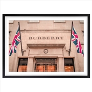 Buy Wall Art's Burberry Store Large 105cm x 81cm Framed A1 Art Print
