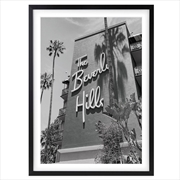 Buy Wall Art's Beverly Hills Hotel Large 105cm x 81cm Framed A1 Art Print