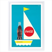 Buy Wall Art's Coca Cola 1 Large 105cm x 81cm Framed A1 Art Print