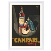 Buy Wall Art's Campari 1 Large 105cm x 81cm Framed A1 Art Print