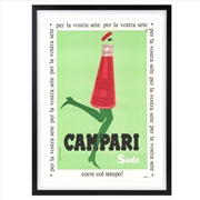Buy Wall Art's Campari 2 Large 105cm x 81cm Framed A1 Art Print