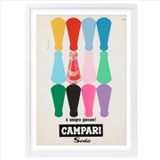 Buy Wall Art's Campari 4 Large 105cm x 81cm Framed A1 Art Print