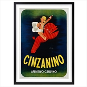 Buy Wall Art's Cinzanino Large 105cm x 81cm Framed A1 Art Print