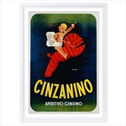 Buy Wall Art's Cinzanino Large 105cm x 81cm Framed A1 Art Print