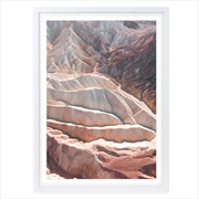 Buy Wall Art's Desert Valley Large 105cm x 81cm Framed A1 Art Print