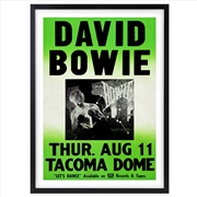 Buy Wall Art's David Bowie Large 105cm x 81cm Framed A1 Art Print