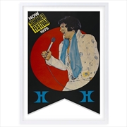 Buy Wall Art's Elvis Presley - Summer Festival - 1975 Large 105cm x 81cm Framed A1 Art Print