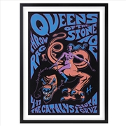 Buy Wall Art's Queens Of The Stone Age - The Catalyst - 2003 Large 105cm x 81cm Framed A1 Art Print