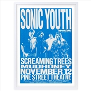 Buy Wall Art's Sonic Youth - Mudhoneys - 1988 Large 105cm x 81cm Framed A1 Art Print