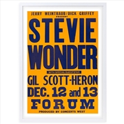 Buy Wall Art's Stevie Wonder Large 105cm x 81cm Framed A1 Art Print