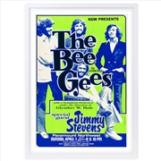 Buy Wall Art's The Bee Gees - Jimmy Stevens - 1973 Large 105cm x 81cm Framed A1 Art Print