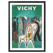 Buy Wall Art's Vichy Large 105cm x 81cm Framed A1 Art Print