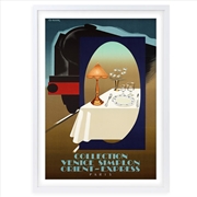 Buy Wall Art's Venice Simplon Orient Express Large 105cm x 81cm Framed A1 Art Print