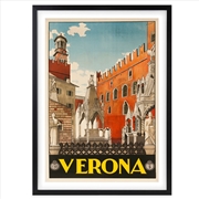 Buy Wall Art's Verona Large 105cm x 81cm Framed A1 Art Print