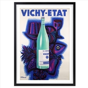 Buy Wall Art's Vichy Etat Large 105cm x 81cm Framed A1 Art Print