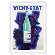 Buy Wall Art's Vichy Etat Large 105cm x 81cm Framed A1 Art Print