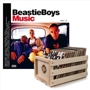 Buy Crosley Record Storage Crate & Beastie Boys - Beastie Boys Music - 2Lp Vinyl Album Bundle
