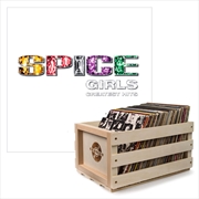 Buy Crosley Record Storage Crate & Spice Girls - Greatest Hits - Vinyl Album Bundle