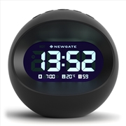 Buy Newgate Centre Of The Earth Lcd Alarm Clock Black