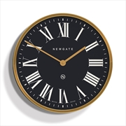 Buy Newgate Mr Butler Wall Clock Radial Brass