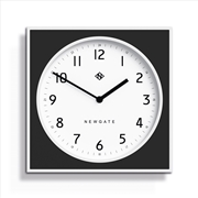 Buy Newgate Burger & Chips Wall Clock Black