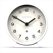 Buy Newgate M Mantel Clock Pebble White