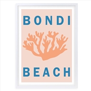 Buy Wall Art's Bondi Beach Large 105cm x 81cm Framed A1 Art Print