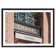 Buy Wall Art's Chanel Store 2 Large 105cm x 81cm Framed A1 Art Print