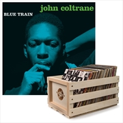 Buy Crosley Record Storage Crate & John Coltrane Blue Train - Vinyl Album Bundle