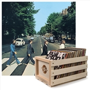 Buy Crosley Record Storage Crate & The Beatles Abbey Road - Vinyl Album Bundle
