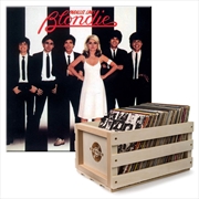 Buy Crosley Record Storage Crate & Blondie - Parallel Lines - Vinyl Album Bundle