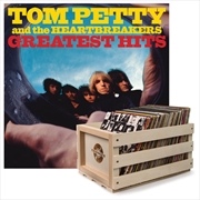 Buy Crosley Record Storage Crate & Tom Petty Greatest Hits - Double Vinyl Album Bundle