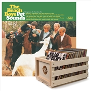 Buy Crosley Record Storage Crate &  The Beach Boys Pet Sounds - Vinyl Album Bundle