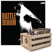 Buy Crosley Record Storage Crate & U2 Rattle And Hum - Vinyl Album Bundle