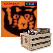 Buy Crosley Record Storage Crate & R.E.M - Monster - Double Vinyl Album Bundle