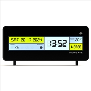 Buy Newgate Futurama Lcd Alarm Clock Black Case Black Lens