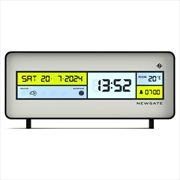 Buy Newgate Futurama Lcd Alarm Clock Black Case White Lens