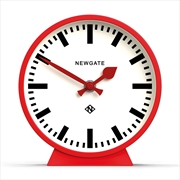 Buy Newgate Railway Mantel Clock Fire Engine Red