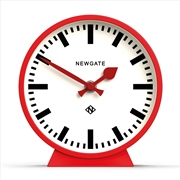 Buy Newgate Railway Mantel Clock Fire Engine Red