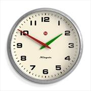 Buy Newgate Superstore Wall Clock Alpha Dial Galvanised