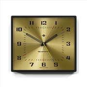 Buy Newgate Box Office Wall Clock Brass
