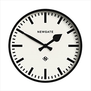 Buy Newgate Railway Clock Black