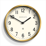 Buy Newgate Master Edwards Clock Radial Brass